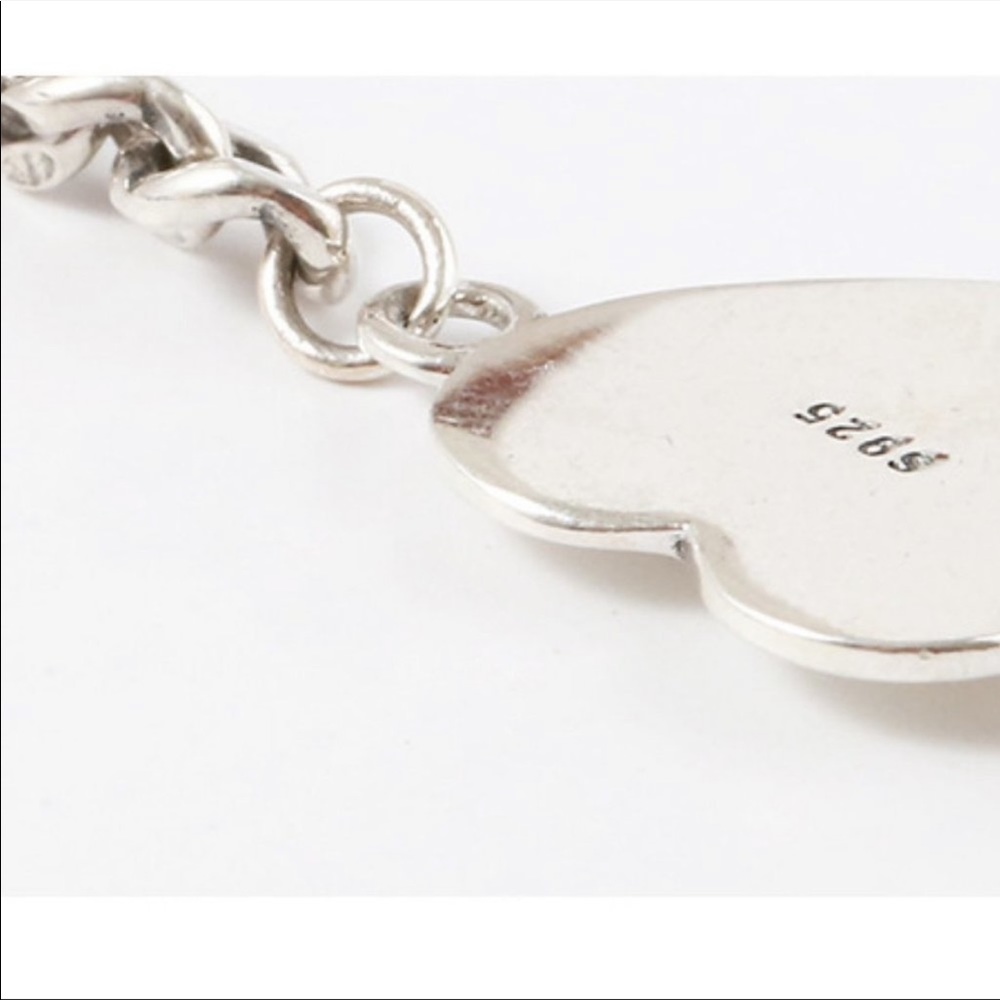 NEW NECKLACE 925 STERLING SILVER HEART NECKLACE - Picture 7 of 7